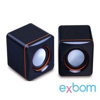Mini Caixa de som 2.0 cs-39